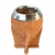 Mate Calabaza Cuero con Virola Aluminio