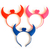Vincha Diablo LED - comprar online