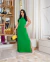 Vestido Carol Viscolinho - Verde Bandeira