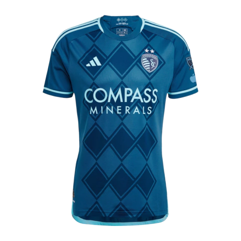 Camisa Sporting Kansas City Away II 24/25 - Torcedor Adidas Masculina - Azul