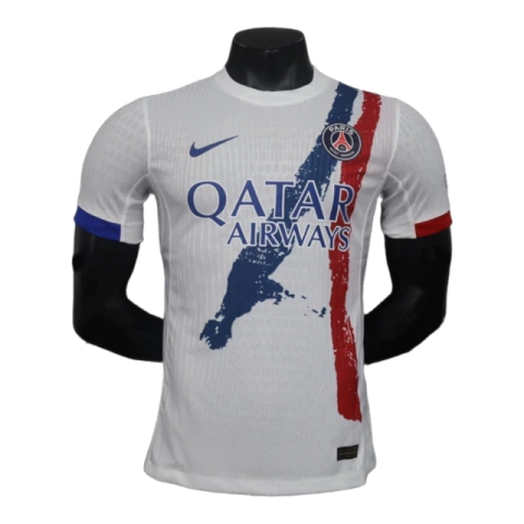 Camisa Paris Saint-German Away II 24/25 - Jogador Nike Masculina - Branca