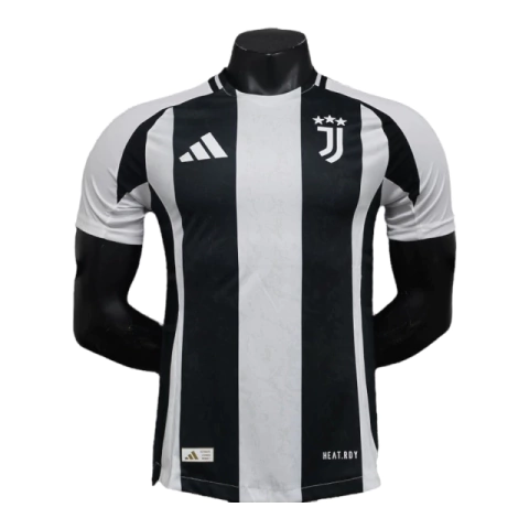 Camisa Juventus Home I 24/25 - Jogador Adidas Masculina - Preta e branca