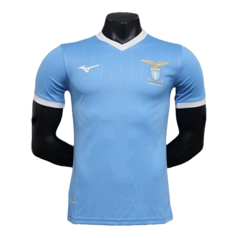 Camisa Lazio Home I 24/25 - Jogador Mizuno Masculina - Azul