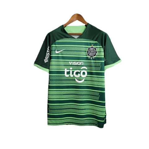 Camisa Olympia Away II 23/24 - Torcedor Nike Masculina - Verde com detalhes em preto e branco