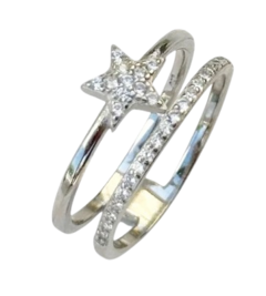 Anillo doble .925 - comprar en línea