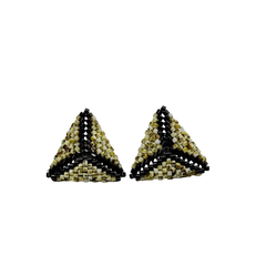 Aretes triangulo 3D - comprar en línea