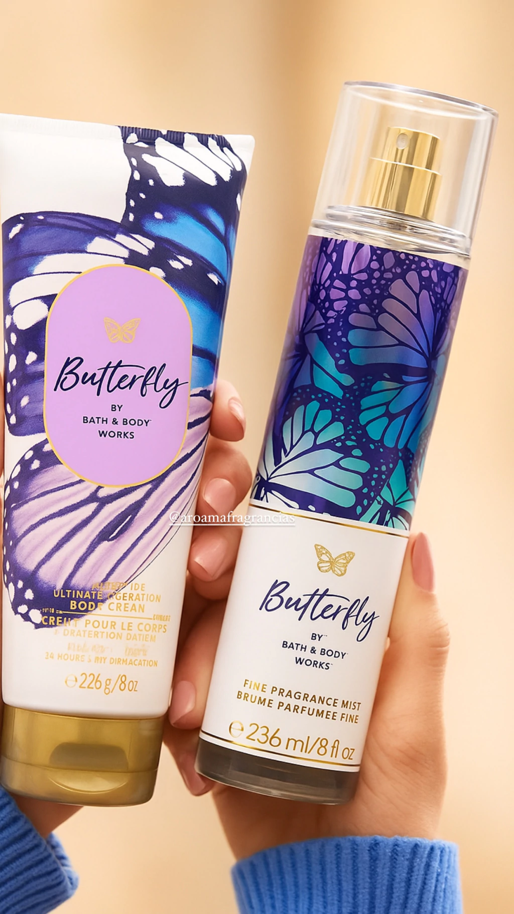 Bath & Body Works Butterfly - Hidratante Corporal e Body Splash BBW | Produtos Importados Original