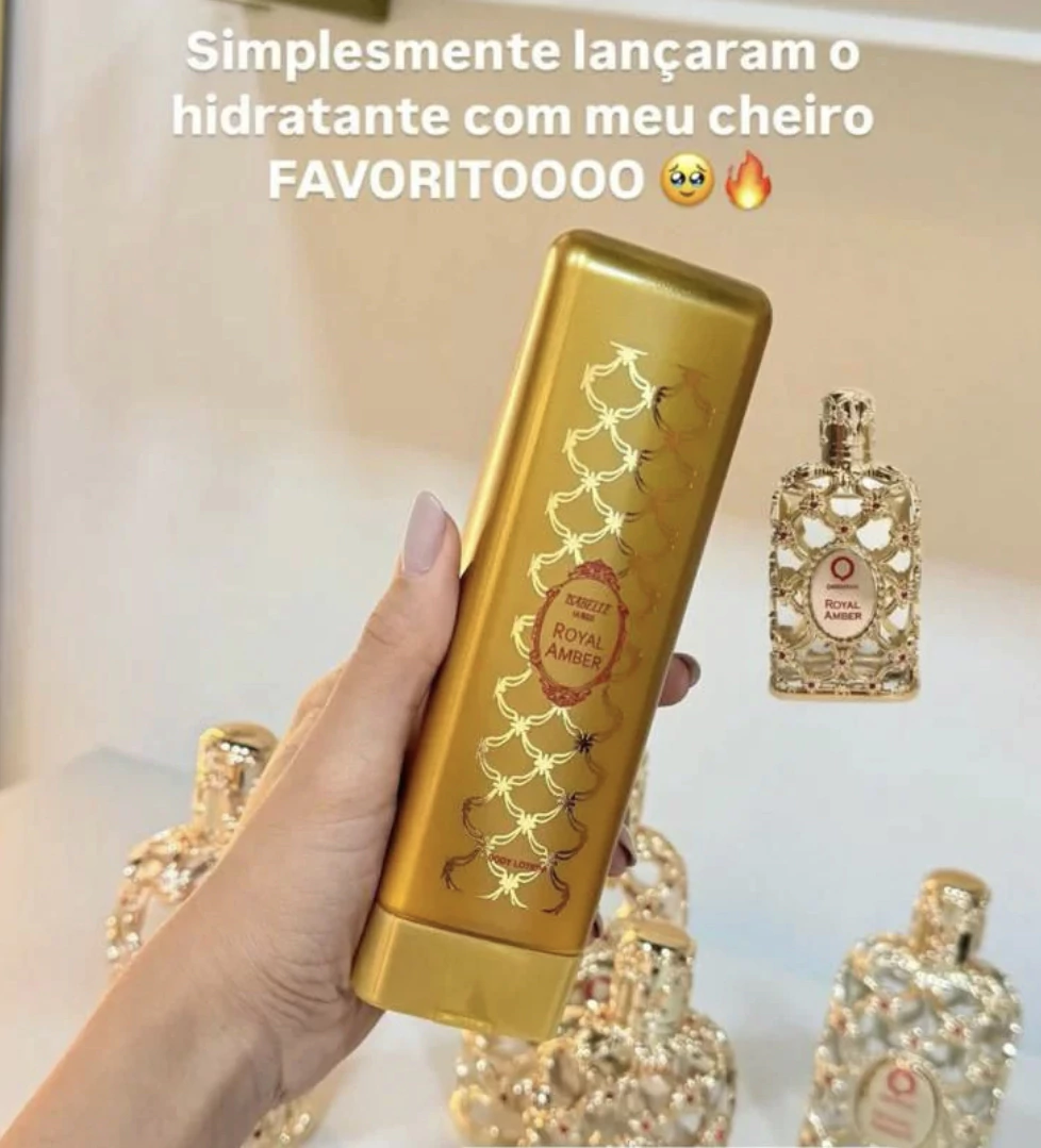 Royal Amber Isabelle Hidratante – 200ml
