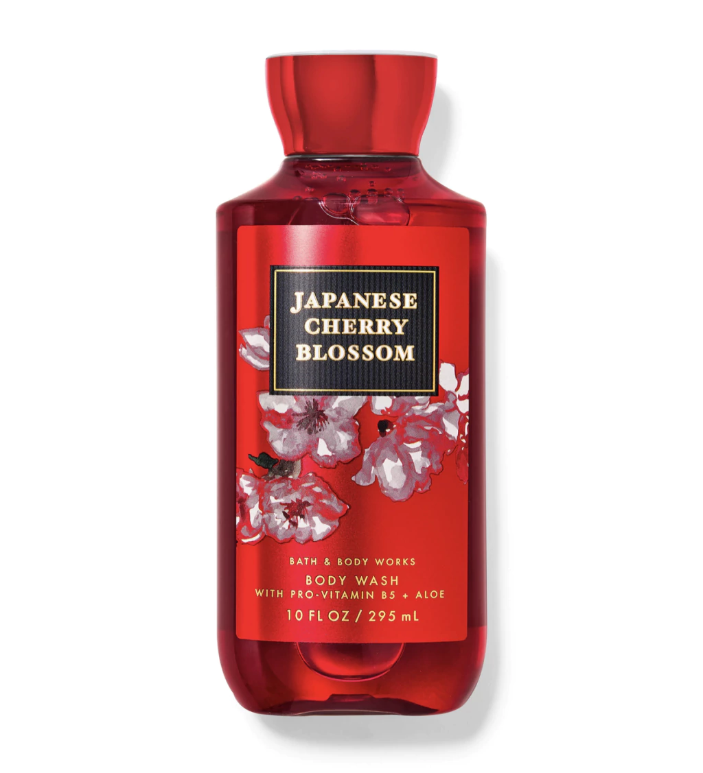 Gel De Banho Bath & Body Works Japonese Cherry Blosson 295ml