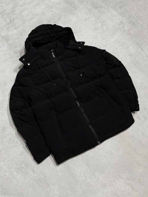 Campera BALI corderoy negra - comprar online