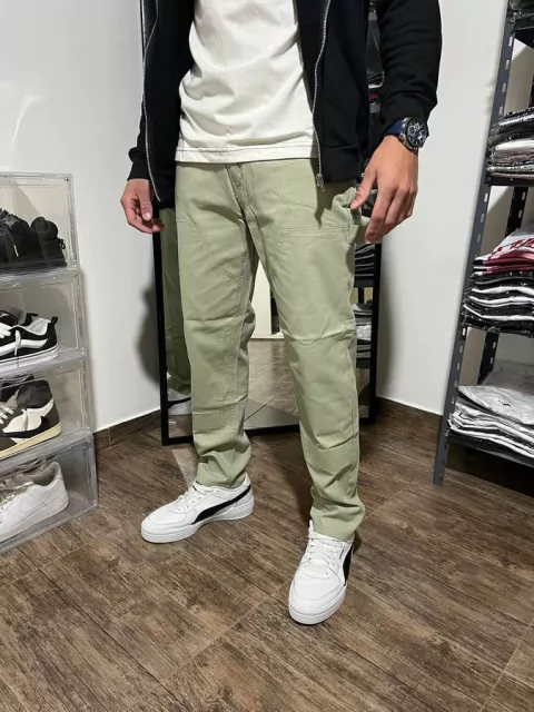 Carpintero LOCK de gabardina verde oliva