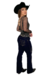 Body Feminino Preto Com Tule - Terra de Peão