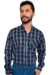 Camisa Masculina Xadrez Manga Longa