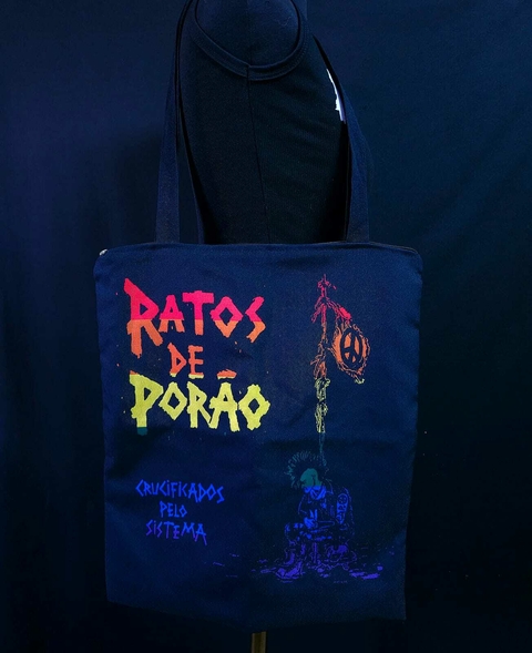Ecobag Crucificados Pelo Sistema COLORS