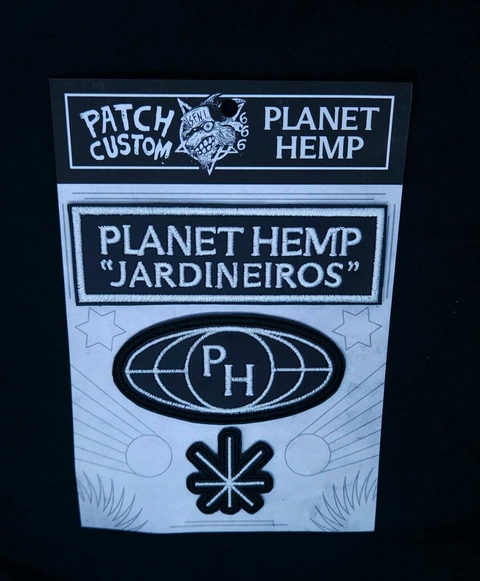 Kit 3 Patchs Planet Hemp