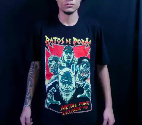 Camiseta Metal Punk