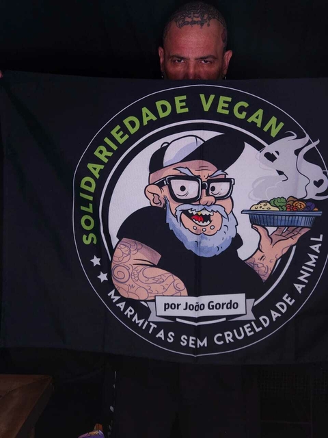 Bandeira Solidariedade Vegan