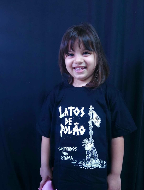 Camiseta Infantil Latos de Polão