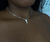 Colar chapinha c/ pingente chave - comprar online