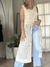 Maxi Chaleco Tejido