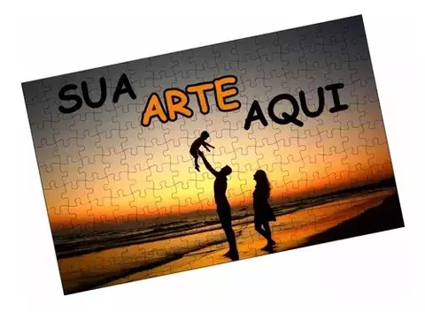 Quebra Cabeça Personalizado Tamanho A3
