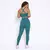 Legging Clássica + Top Carol Suplex Poliamida Turquesa - comprar online