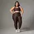 Legging Clássica + Top Anne Compressão Chocolate Escuro