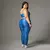 Legging Clássica + Top Cris Compressão Azul Cobalto­ na internet
