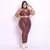 Legging Clássica + Top Luiza Compressão Marrom Rosado