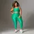 Legging Clássica + Top Cíntia Compressão Esmeralda
