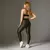 Legging Clássica + Top Nayara Bicolor Compressão Pinheiro e Areia - comprar online