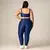 Legging Clássica + Top Carla Compressão Night Blue - comprar online