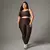 Legging Clássica + Top Cris Compressão­ Chocolate Escuro