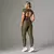 Legging Clássica + Top Gisele Compressão Verde Militar - comprar online