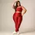 Legging Clássica + Top Carla Compressão Cereja