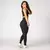 Legging Clássica + Top Liss Suplex Poliamida Preto - Moda Fitness Direto da Fábrica para Revenda, no Atacado