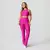 Legging Flare + Top Geovana Suplex Light Pink