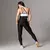 Legging Clássica + Top Sofia Bicolor Compressão Preto e Off-White - comprar online