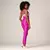 Legging Clássica + Top Juliana Bicolor Compressão Fúcsia e Roxo Claro - comprar online