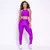 Legging Clássica + Top Americano Compressão Púrpura