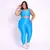 Legging Clássica + Top Liss Compressão Anil