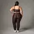 Legging Clássica + Top Cris Compressão­ Chocolate Escuro - comprar online