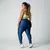 Legging Duo + Top Mayara Bicolor Compressão Night Blue e Pistache na internet