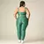 Legging Clássica + Top Cris Compressão Verde Mar - comprar online