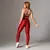 Legging Clássica + Top Kim Bicolor Compressão Cereja e Champagne - comprar online