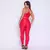 Legging Clássica + Top Americano Compressão Vermelho - comprar online