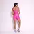 Short Cruzado + Top Meg Compressão Pink - Moda Fitness Direto da Fábrica para Revenda, no Atacado