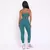 Legging Clássica + Top Lua Suplex Poliamida Turquesa - comprar online