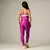 Legging Clássica + Top Ranny Bicolor Compressão Fúcsia e Roxo Claro na internet