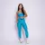 Legging Empina + Top Luara Compressão Azul Capri - comprar online
